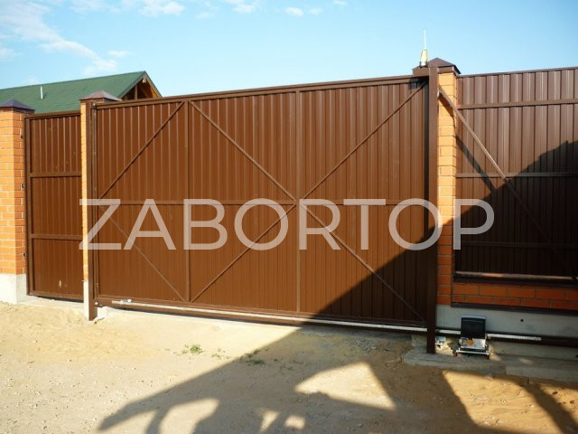 Откатные ворота