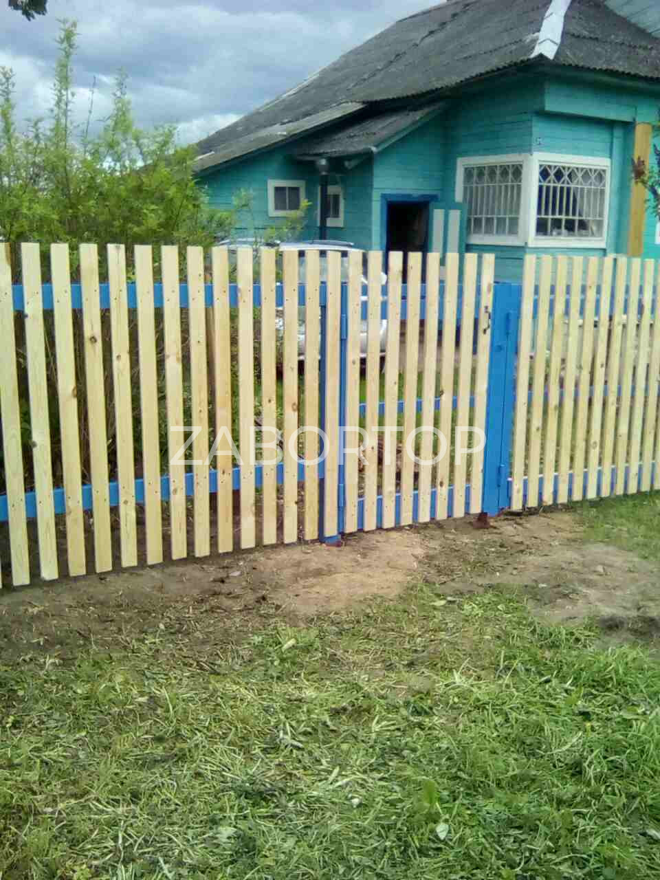 Деревянные заборы