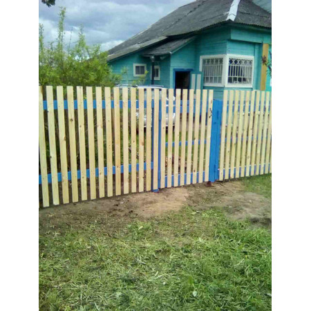 Деревянные заборы